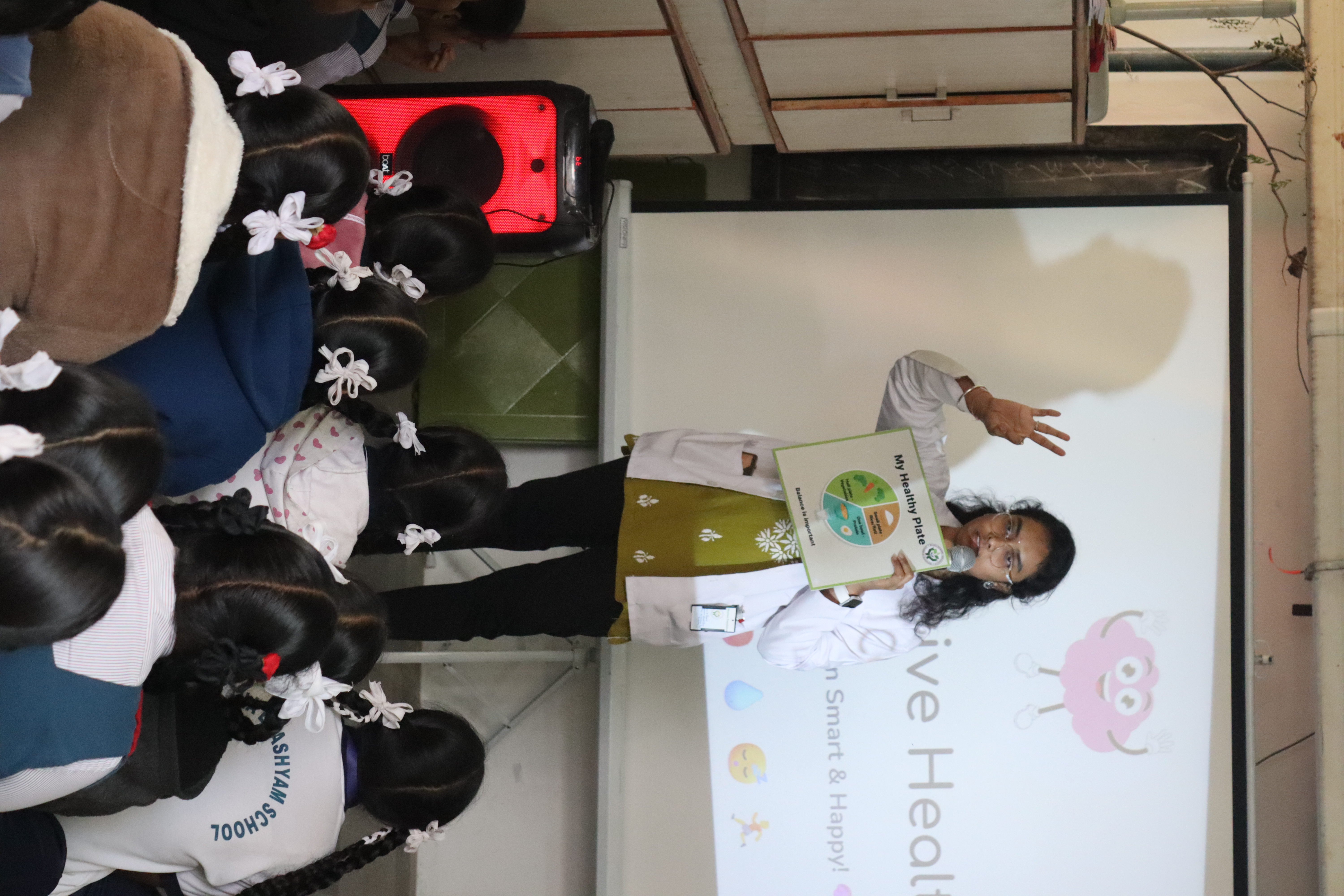 Interactive games with students